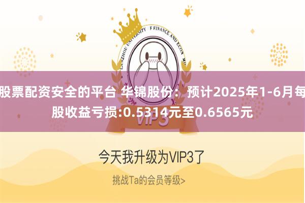 股票配资安全的平台 华锦股份：预计2025年1-6月每股收益亏损:0.5314元至0.6565元