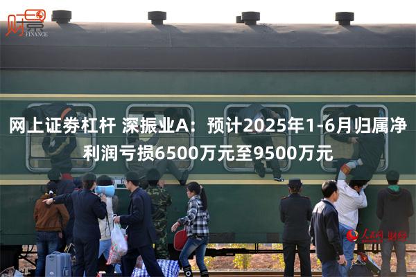 网上证劵杠杆 深振业A：预计2025年1-6月归属净利润亏损6500万元至9500万元