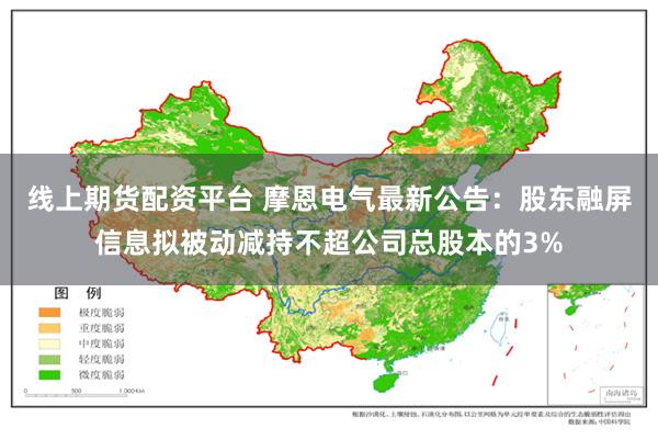 线上期货配资平台 摩恩电气最新公告：股东融屏信息拟被动减持不超公司总股本的3%
