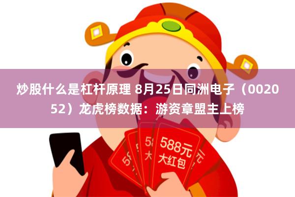 炒股什么是杠杆原理 8月25日同洲电子（002052）龙虎榜数据：游资章盟主上榜