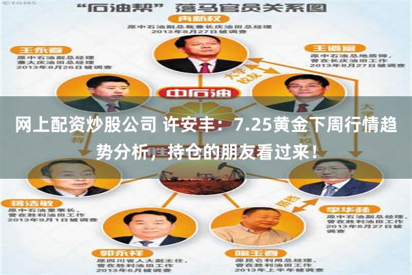 网上配资炒股公司 许安丰:7.25黄金下周行情趋势分析,持仓的朋友看过来!