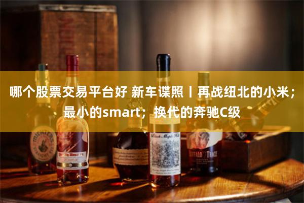 哪个股票交易平台好 新车谍照丨再战纽北的小米；最小的smart；换代的奔驰C级